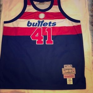 Bullets Hardwood throwback Jersey